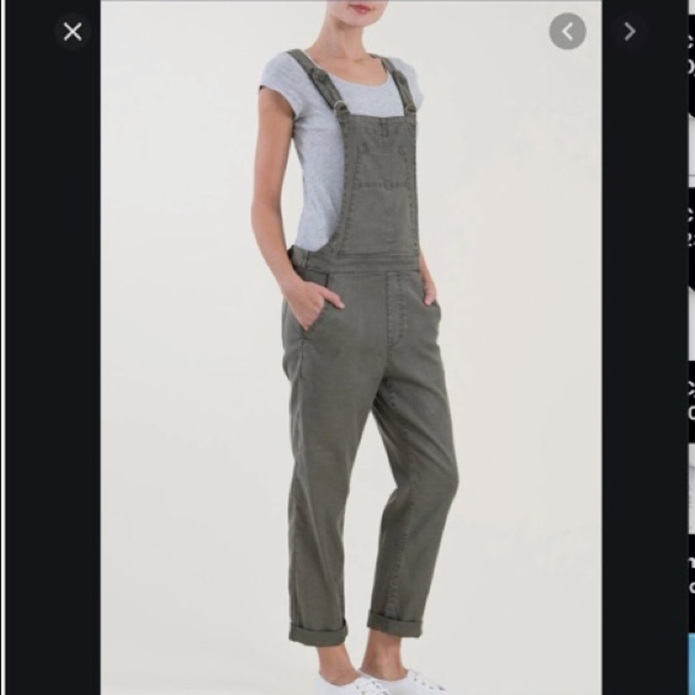 Level 99 Melanie Linen Overalls